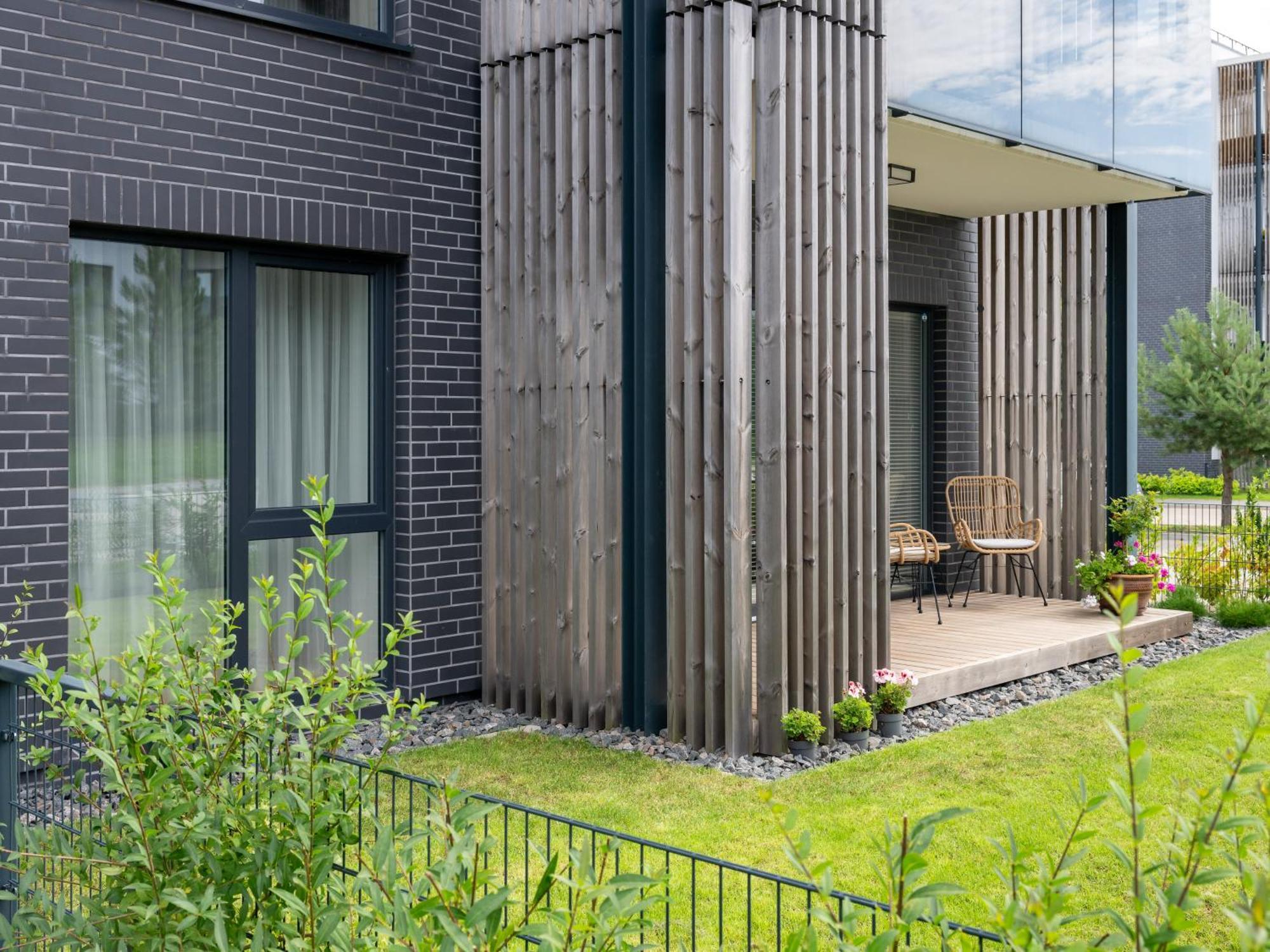 D33 Vilnius - Brand New Luxury Apartment With Terrace, Garden, Ac And Parking Extérieur photo