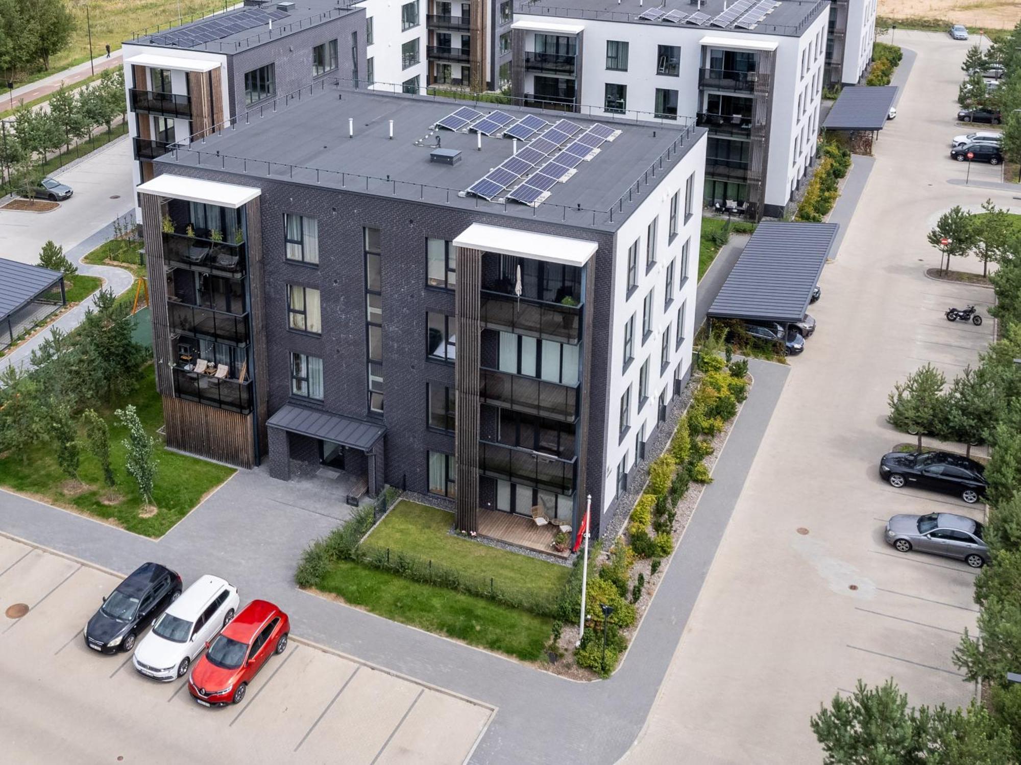 D33 Vilnius - Brand New Luxury Apartment With Terrace, Garden, Ac And Parking Extérieur photo