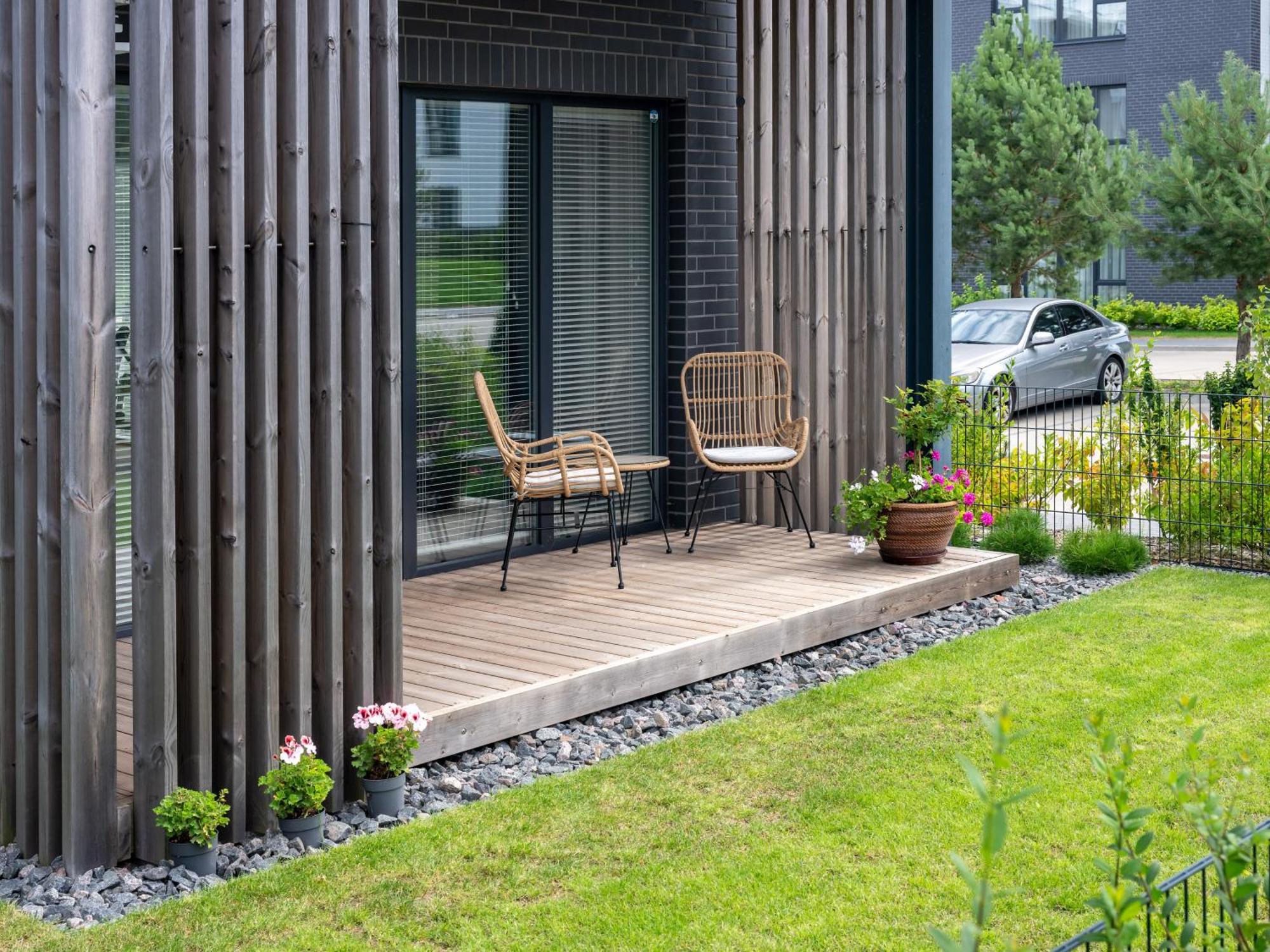 D33 Vilnius - Brand New Luxury Apartment With Terrace, Garden, Ac And Parking Extérieur photo